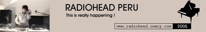 Radiohead Peru